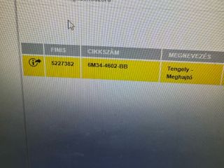 bontott MAZDA BT-50 Kardántengely