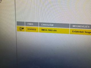 bontott MAZDA BT-50 Váltó (Mechanikus)