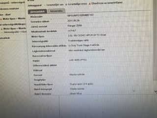 bontott MAZDA BT-50 Vezérműtengely (Magában)