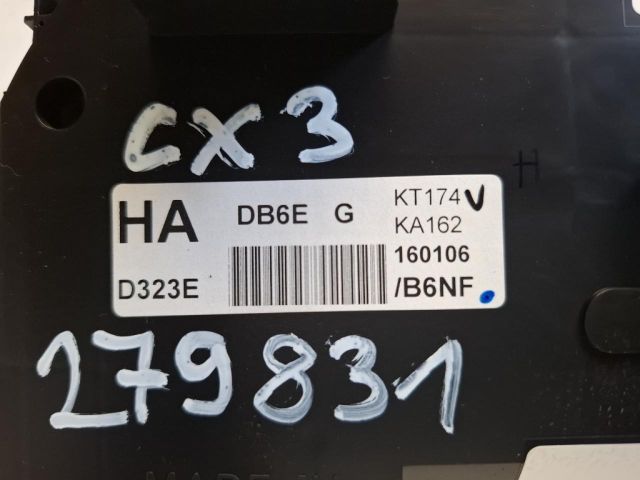 bontott MAZDA CX-3 Kilométeróra