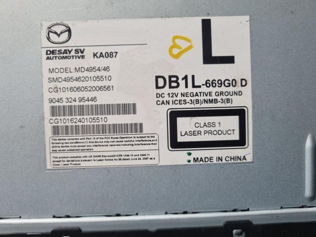 bontott MAZDA CX-3 CD / DVD Tár