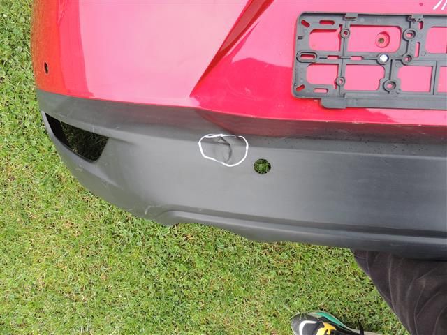 bontott MAZDA CX-3 Hátsó Lökhárító (Részeivel)