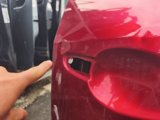 bontott MAZDA CX-3 Jobb első Ajtó (Üres lemez)