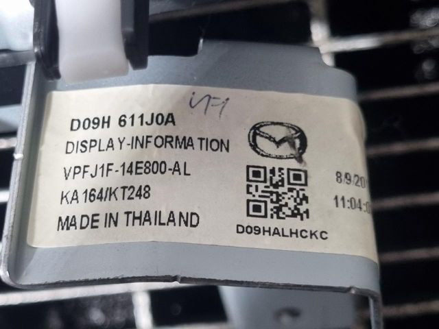 bontott MAZDA CX-3 Navigációs Fejegység