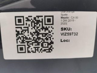 bontott MAZDA CX-30 Bal hátsó Ajtó (Üres lemez)