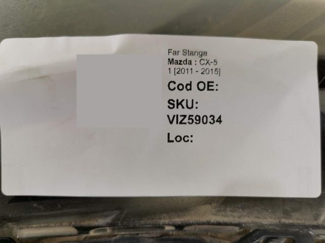 bontott MAZDA CX-5 Bal Fényszóró