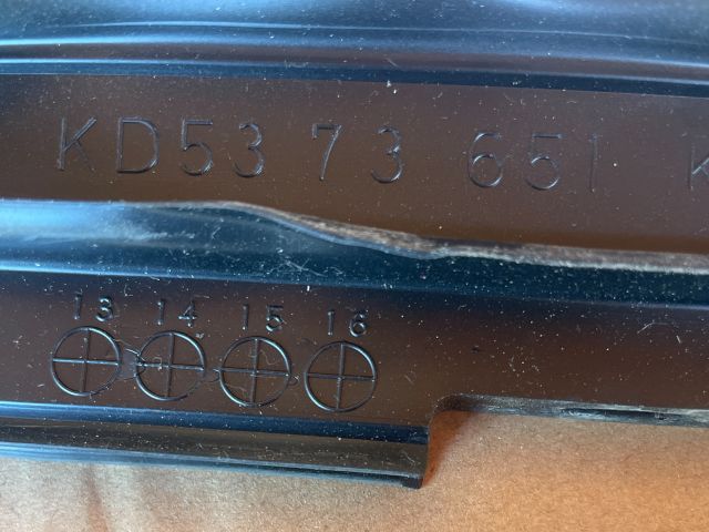 bontott MAZDA CX-5 Bal hátsó Fixüveg (Ajtóban)