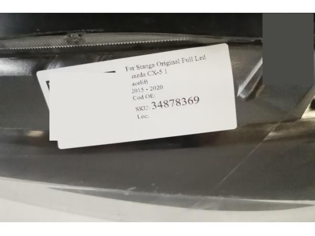 bontott MAZDA CX-5 Bal Ledes Fényszóró