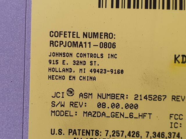 bontott MAZDA CX-5 Bluetooth Elektronika