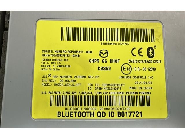 bontott MAZDA CX-5 Bluetooth Elektronika