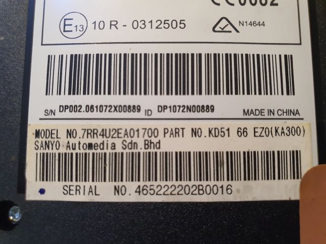 bontott MAZDA CX-5 GPS Elektronika