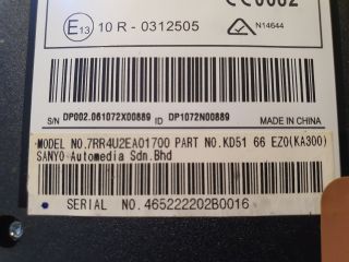 bontott MAZDA CX-5 GPS Elektronika