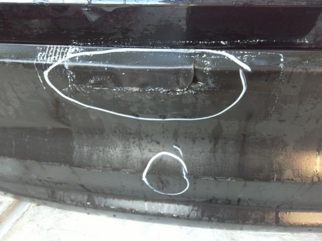 bontott MAZDA CX-5 Hátsó Lökhárító (Üresen)