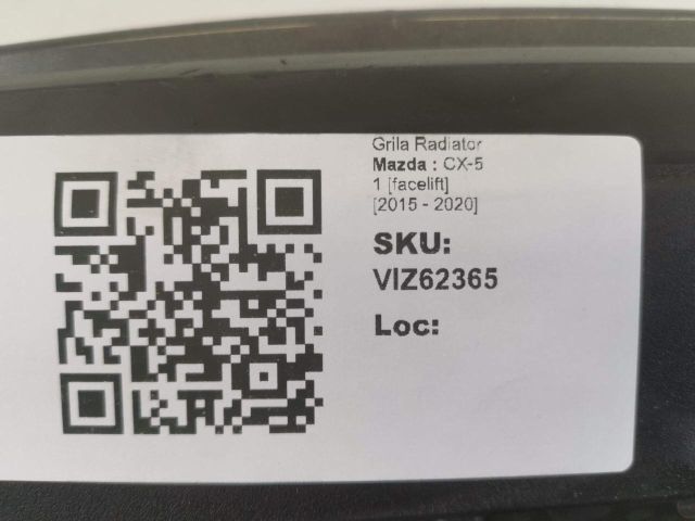 bontott MAZDA CX-5 Hűtőrács
