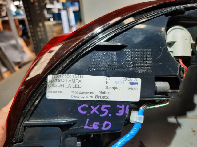 bontott MAZDA CX-5 Jobb Külső Hátsó Lámpa