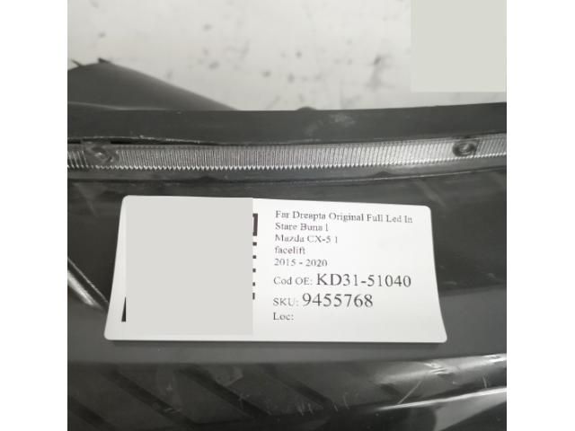 bontott MAZDA CX-5 Jobb Ledes Fényszóró