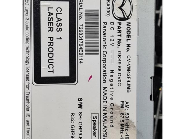 bontott MAZDA CX-5 Navigációs Fejegység