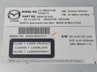 bontott MAZDA CX-5 Navigációs Fejegység