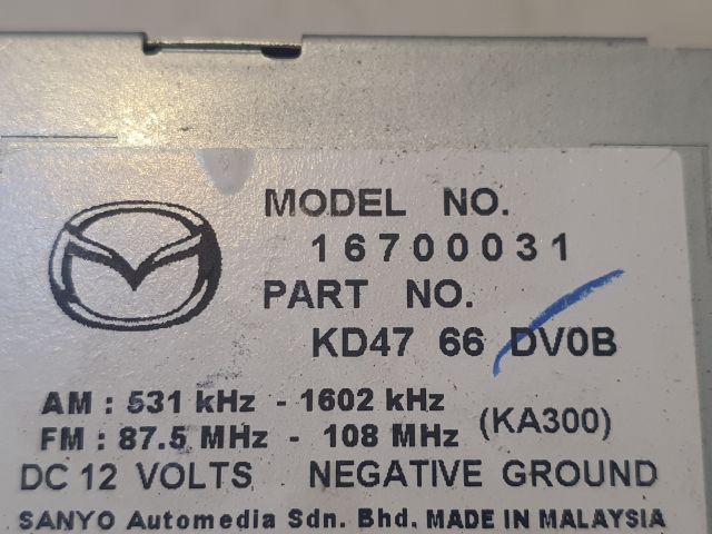 bontott MAZDA CX-5 Navigációs Fejegység