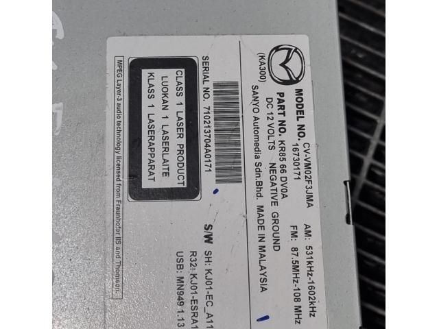 bontott MAZDA CX-5 Navigációs Fejegység