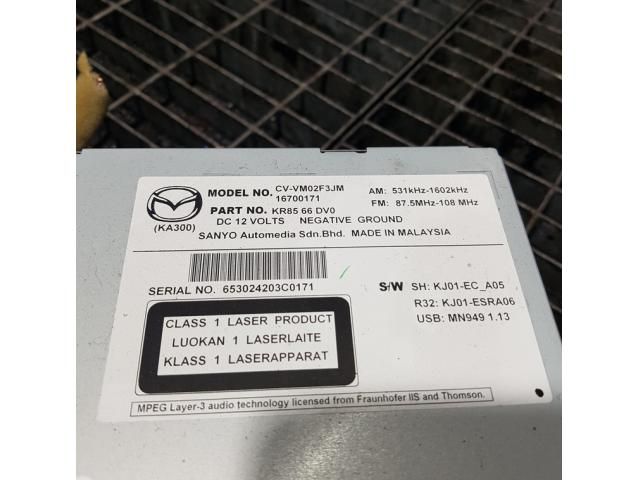 bontott MAZDA CX-5 Navigációs Fejegység