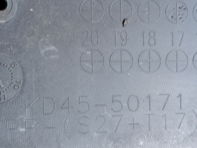 bontott MAZDA CX-5 Rendszámtábla Tartó