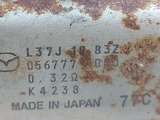 bontott MAZDA CX-7 Előtét Ellenállás Hűtőventilátor