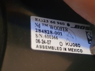 bontott MAZDA CX-7 Jobb első Hangszóró