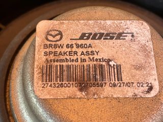 bontott MAZDA CX-7 Jobb hátsó Hangszóró