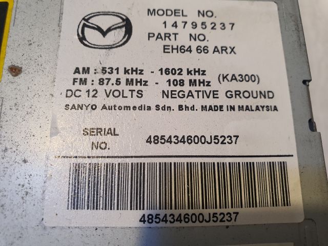 bontott MAZDA CX-7 Rádió / CD