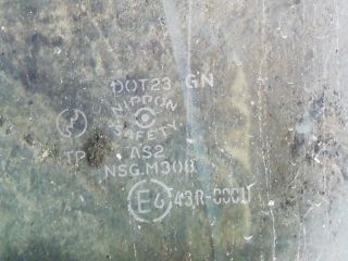 bontott MAZDA DEMIO Bal első Ablak