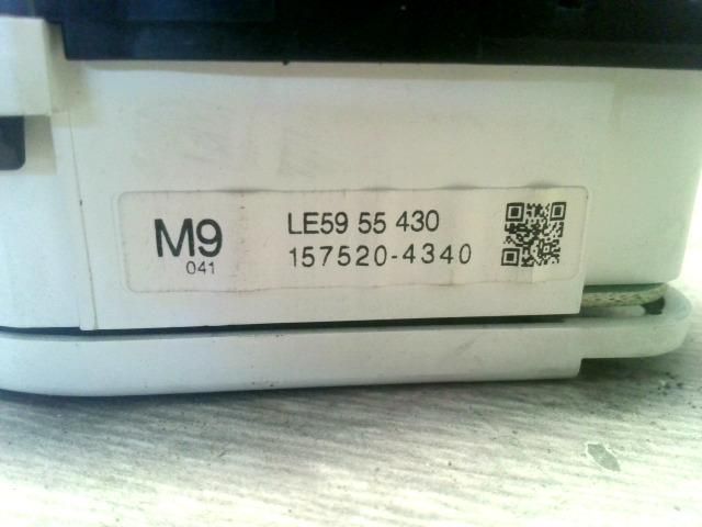 bontott MAZDA MPV Kilométeróra