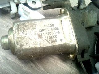 bontott MAZDA MPV Bal hátsó Ablakemelő Szerkezet (Elektromos)