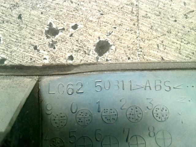 bontott MAZDA MPV Csomagtérajtó Díszléc