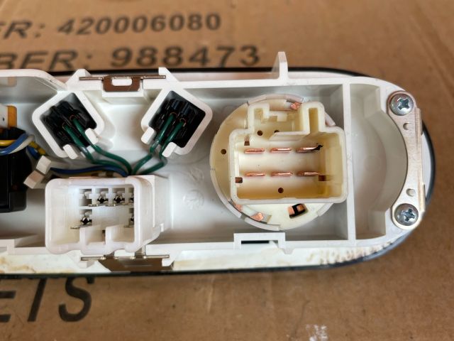 bontott MAZDA MPV Fűtéskapcsoló (Nem klímás)