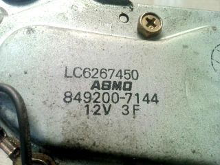 bontott MAZDA MPV Hátsó Ablaktörlő Motor