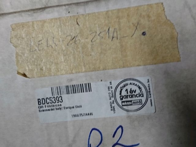 bontott MAZDA MPV Hátsó Féktárcsa