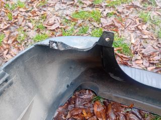 bontott MAZDA MPV Hátsó Lökhárító (Üresen)