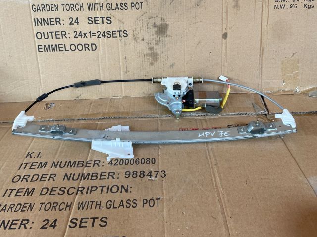 bontott MAZDA MPV Jobb első Ablakemelő Szerkezet (Elektromos)