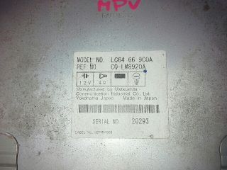 bontott MAZDA MPV Rádió / CD