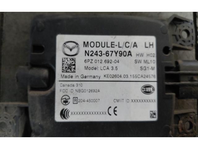 bontott MAZDA MX-5 Distronic Vezérlő Panel