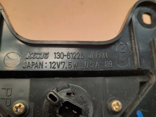 bontott MAZDA MX-5 Hátsó Rendszámtábla Világítás