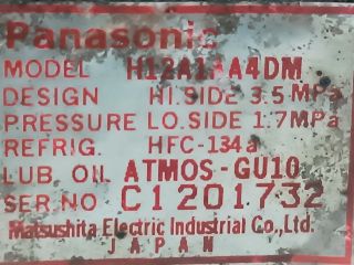 bontott MAZDA PREMACY Klímakompresszor