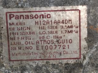 bontott MAZDA PREMACY Klímakompresszor