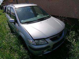 bontott MAZDA PREMACY Bal hátsó Fixüveg (Ajtóban)