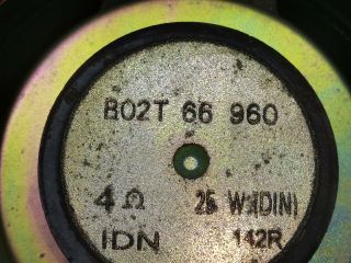 bontott MAZDA PREMACY Bal hátsó Hangszóró