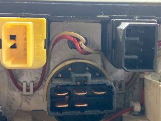 bontott MAZDA PREMACY Fűtéskapcsoló (manuális klímás)