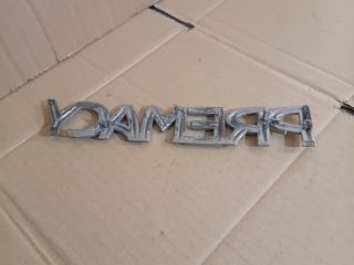 bontott MAZDA PREMACY Hátsó Embléma