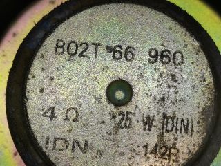 bontott MAZDA PREMACY Jobb hátsó Hangszóró