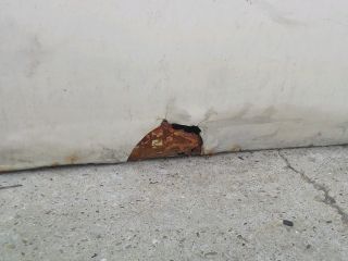 bontott MERCEDES-BENZ /8 Bal első Ajtó (Üres lemez)